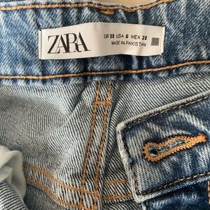 Zara Light Blue Denim Jeans